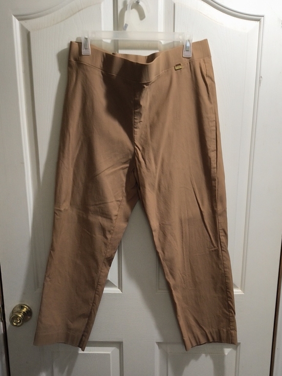 Anne Klein Denim - Anne Klein Women's Khaki Straight-Leg Chinos